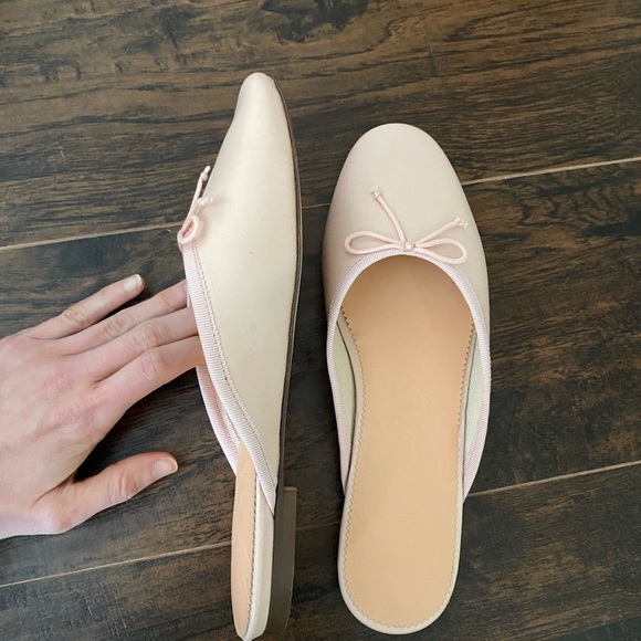 J. Crew Shoes Jcrew Zoe Ballet Mules In Leather Poshmark